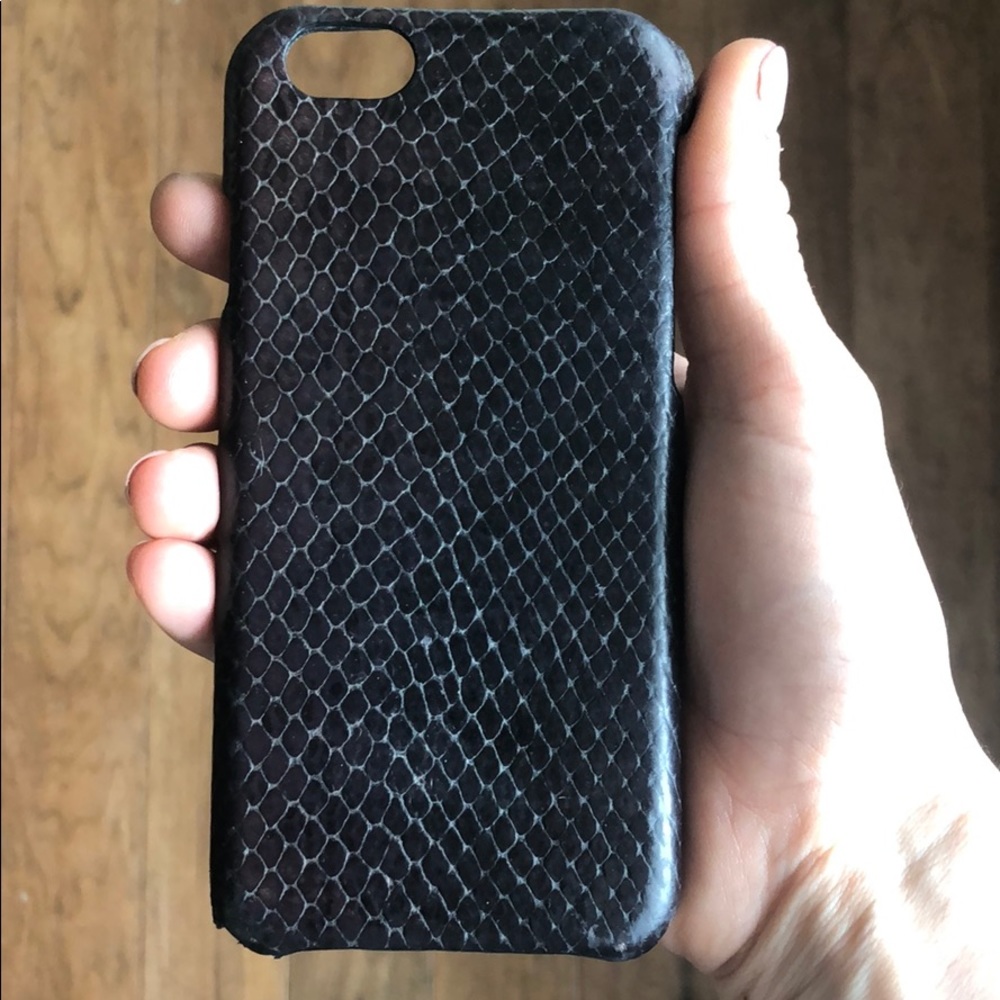 Real Water Snake Leather Phone Case
